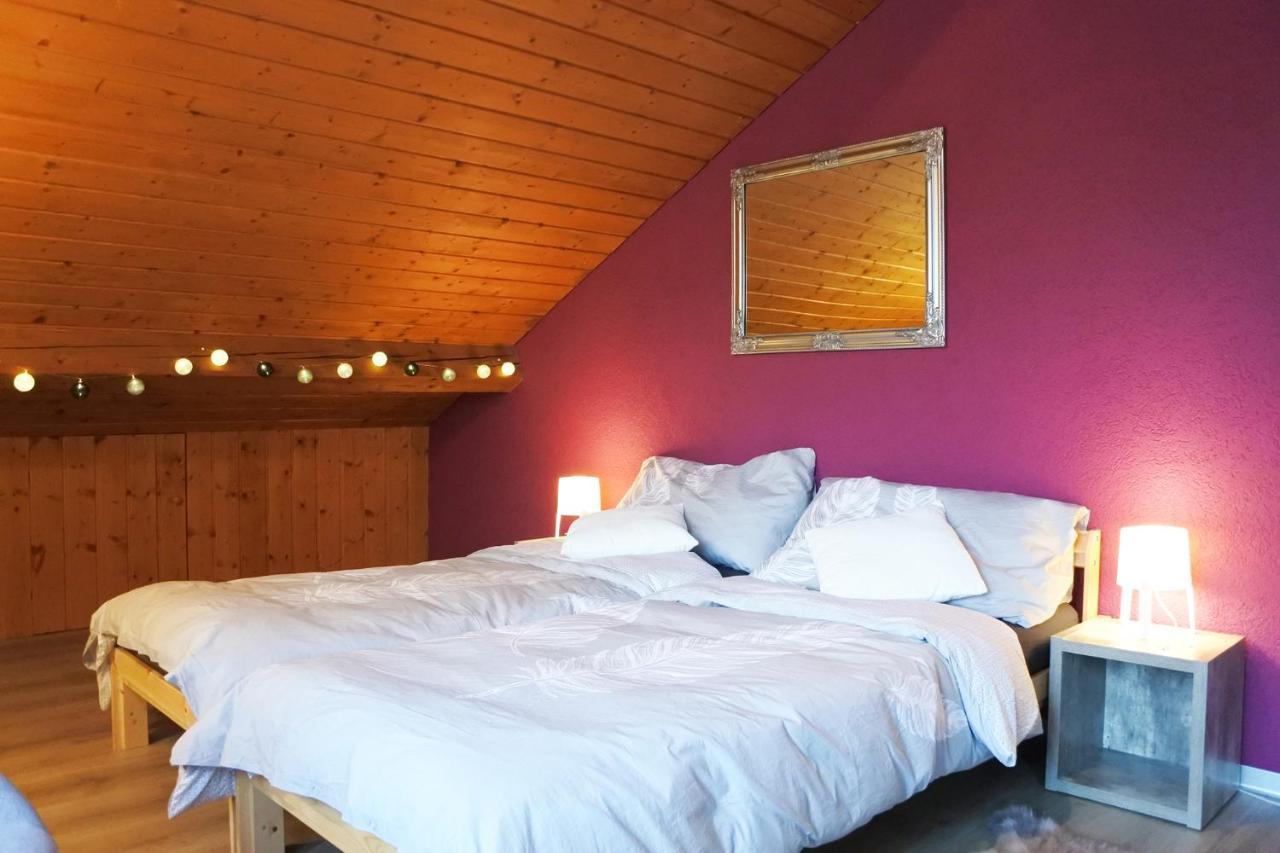 Cave Du Cep Apartment Cortaillod Bagian luar foto